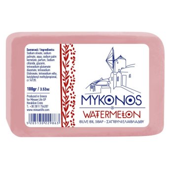22986 ΣΑΠΟΥΝΙ ΕΛΑΙΟΛΑΔΟΥ ΜΥΚΟΝΟΣ ΚΑΡΠΟΥΖΙ 100gr -