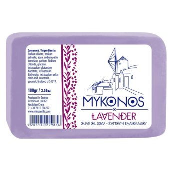 22985 ΣΑΠΟΥΝΙ ΕΛΑΙΟΛΑΔΟΥ ΜΥΚΟΝΟΣ ΛΕΒΑΝΤΑ 100gr -