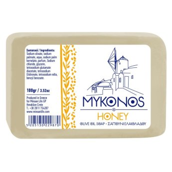 22987 ΣΑΠΟΥΝΙ ΕΛΑΙΟΛΑΔΟΥ ΜΥΚΟΝΟΣ ΜΕΛΙ100gr -