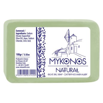 23142 ΣΑΠΟΥΝΙ ΕΛΑΙΟΛΑΔΟΥ ΜΥΚΟΝΟΣ ΦΥΣΙΚΟ 100gr -