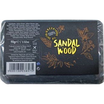 23857 ΣΑΠΟΥΝΙ ΣΑΝΔΑΛΟΞΥΛΟ BLACK 90gr -