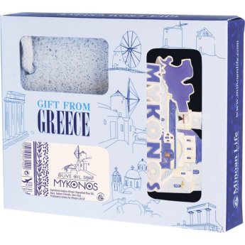 23805 ΣΕΤ ΔΩΡΟΥ GIFT FROM GREECE  -ΜΥΚΟΝΟΣ -