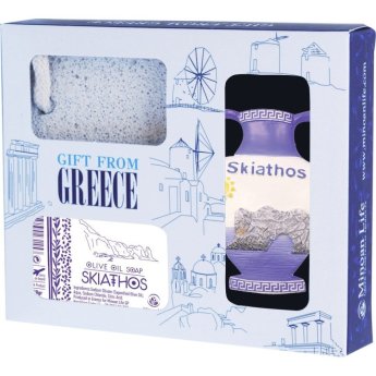 23813 ΣΕΤ ΔΩΡΟΥ GIFT FROM GREECE  -ΣΚΙΑΘΟΣ -