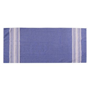 36120 ΠΕΤΣΕΤΑ ΥΦΑΣΜΑΤ. ΜΕ ΚΡΟΣΙΑ VELOUR ΜΠΛΕ -90Χ180ΕΚ