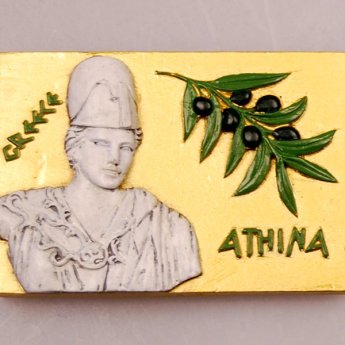 29715 ΜΑΓΝΗΤΑΚΙ  ATHINA GREECE -ΧΡΥΣΟ -