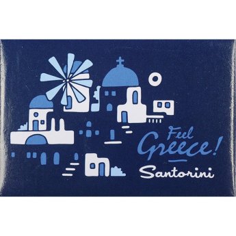 29402 ΜΑΓΝΗΤΑΚΙ -FEEL GREECE- SANTORINI -5Χ8ΕΚ -