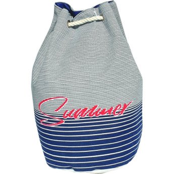 34565 ΤΣΑΝΤΑ ΘΑΛΑΣ. ΠΟΥΓΚΙ  ΥΦΑΣΜ. SUMMER NAVY -28Χ28Χ46ΕΚ