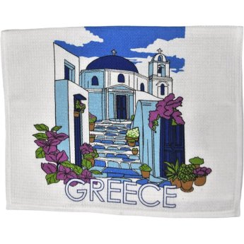 36424 ΠΟΤΗΡΟΠΑΝΟ ΜΕ ΕΚΚΛΗΣΙΑ GREECE -40Χ60ΕΚ -