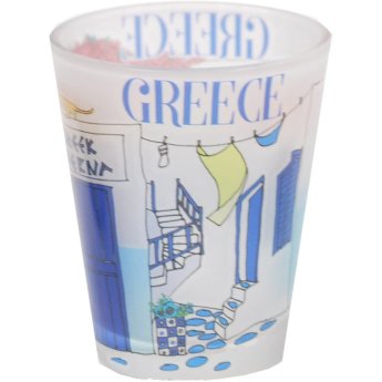 60182 ΣΦΗΝΟΠΟΤΗΡΟ GREECE FROSTED -5Χ3.6Χ6ΕΚ -