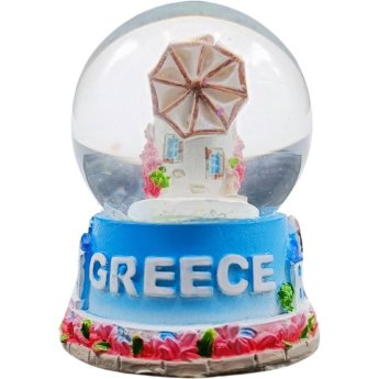 31602 ΓΥΑΛΙΝΗ ΜΠΑΛΑ ΑΝΕΜΟΜΥΛΟΣ GREECE -6ΕΚ -
