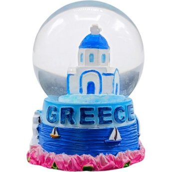 31598 ΓΥΑΛΙΝΗ ΜΠΑΛΑ ΕΚΚΛΗΣΙΑ GREECE -6ΕΚ -