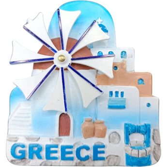 29751 ΜΑΓΝΗΤΑΚΙ ΜΕ ΑΝΕΜΟΜΥΛΟ GREECE -