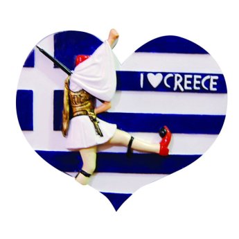 29815 ΜΑΓΝΗΤΗΣ ΚΑΡΔΙΑ ΤΣΟΛΙΑΣ-ΣΗΜΑΙΑ GREECE -