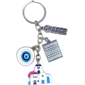28781 ΜΠΡΕΛΟΚ ΜΕ ΕΚΚΛΗΣΙΑ ΚΑΙ ΜΑΤΙ GREECE ΑΣΗΜΙ -