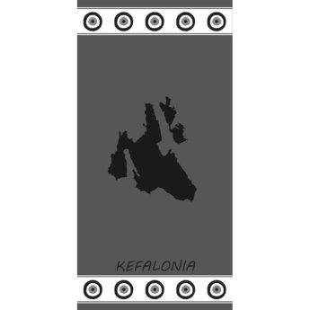 34133 ΠΕΤΣΕΤΑ PESTEMAL ΚΕΦΑΛΟΝΙΑ ΜΠΛΕ -90Χ180ΕΚ