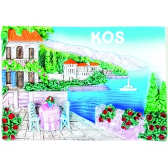 28179 ΜΑΓΝΗΤΑΚΙ ΜΕ ΑΞΙΟΘΕΑΤΑ KOS -7.5Χ5.5ΕΚ -