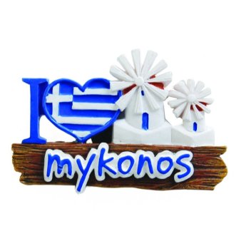 29557 ΜΑΓΝΗΤΑΚΙ I LOVE MYKONOS -