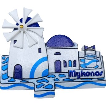 29008 ΜΑΓΝΗΤΑΚΙ ΑΝΕΜΟΜΥΛΟΣ ΜΥΚΟΝΟΣ -7Χ6ΕΚ -