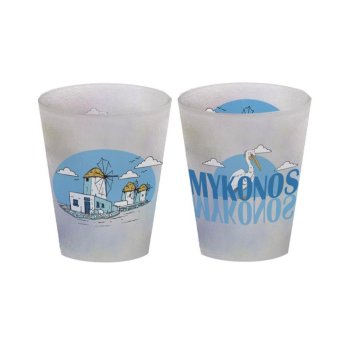 60145 ΣΦΗΝΟΠΟΤΗΡΟ ΧΑΡΤΗΣ FROSTED ΜΥΚΟΝΟΣ  -5Χ3.6Χ6ΕΚ -