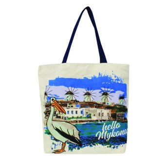 32804 ΤΣΑΝΤΑ ΘΑΛΑΣ. ΚΑΜΒΑΣ HELLO MYKONOS -