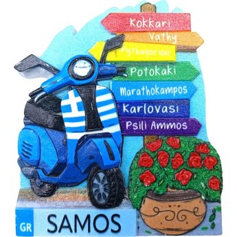 29493 ΜΑΓΝΗΤΑΚΙ ΒΕΣΠΑ ΣΑΜΟΣ -6Χ7ΕΚ -