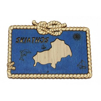 29379 ΜΑΓΝΗΤΑΚΙ ΠΙΝΑΚΑΣ ΜΕ SKIATHOS  -10Χ17ΕΚ -