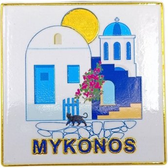21084 ΜΑΓΝΗΤΑΚΙ ΕΚΚΛΗΣΙΑ ΜΥΚΟΝΟΣ -7.5Χ7.5ΕΚ -
