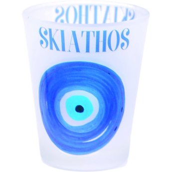 60173 ΣΦΗΝΟΠΟΤΗΡΟ ΜΑΤΙ SKIATHOS FROSTED -5Χ3.6Χ6ΕΚ -