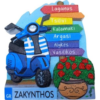 29494 ΜΑΓΝΗΤΑΚΙ ΒΕΣΠΑ ΖΑΚΥΝΘΟΣ -6Χ7ΕΚ -