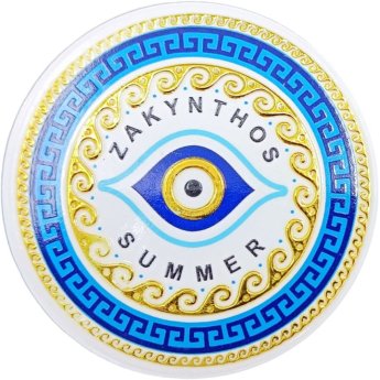 21194 ΜΑΓΝΗΤΑΚΙ ΜΑΤΙ SUMMER ΖΑΚΥΝΘΟΣ -7.5Χ7.5ΕΚ -