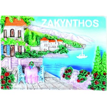 28181 ΜΑΓΝΗΤΑΚΙ ΜΕ ΑΞΙΟΘΕΑΤΑ ZAKYNTHOS -7.5Χ5.5ΕΚ -