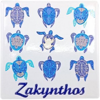 21192 ΜΑΓΝΗΤΑΚΙ ΧΕΛΩΝΑ ΖΑΚΥΝΘΟΣ -7.5Χ7.5ΕΚ -
