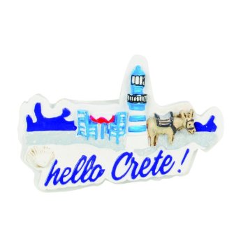 29245 ΜΑΓΝΗΤΑΚΙ ΧΑΡΤΗΣ HELLO CRETE -7.5Χ5ΕΚ -