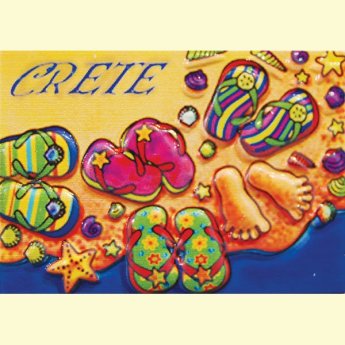 29800 ΜΑΓΝΗΤΗΣ ΣΑΓΙΟΝΑΡΕΣ ΠΑΡΑΛΙΑ CRETE -5X7ΕΚ -