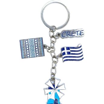 28820 ΜΠΡΕΛΟΚ ΜΕ ΑΝΕΜΟΜΥΛΟ ΚΑΙ ΣΗΜΑΙΑ ΚΡΗΤΗ ΑΣΗΜΙ -