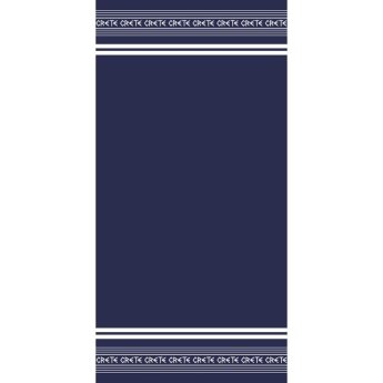 34825 ΠΕΤΣΕΤΑ PESTEMAL ΚΡΗΤΗ ΜΠΛΕ -90X180ΕΚ
