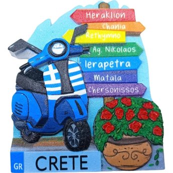 29465 ΜΑΓΝΗΤΑΚΙ ΒΕΣΠΑ ΚΡΗΤΗ -6Χ7ΕΚ -