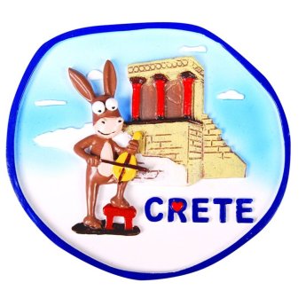29519 ΜΑΓΝΗΤΑΚΙ ΓΑΙΔΟΥΡΑΚΙ KNOSSOS ΛΕΥΚΟ-