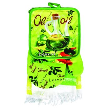 36379 ΠΕΤΣΕΤΑ KAI ΓΑΝΤΙ ΚΟΥΖΙΝΑΣ -OLIVE LESVOS- ΣΕΤ3 -ΚΙΤΡΙΝΟ