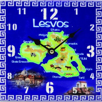 29065 ΡΟΛΟΙ ΤΕΤΡΑΓΩΝΟ LESVOS ΜΠΛΕ -20Χ20Χ3.5ΕΚ