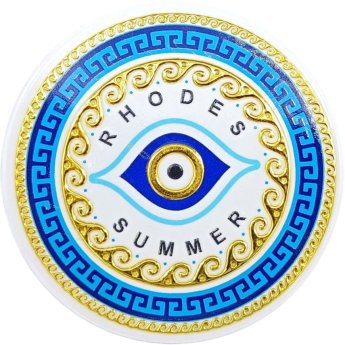 21134 ΜΑΓΝΗΤΑΚΙ ΜΑΤΙ SUMMER ΡΟΔΟΣ -7.5Χ7.5ΕΚ -