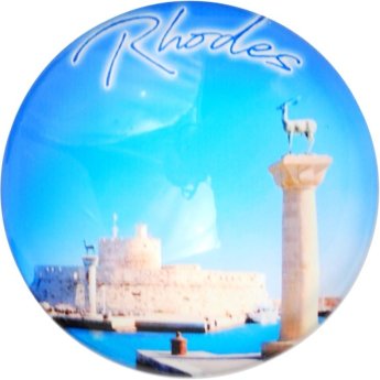 29870 ΜΑΓΝΗΤΑΚΙ ΣΤΡΟΓΓ. RHODES -5ΕΚ -