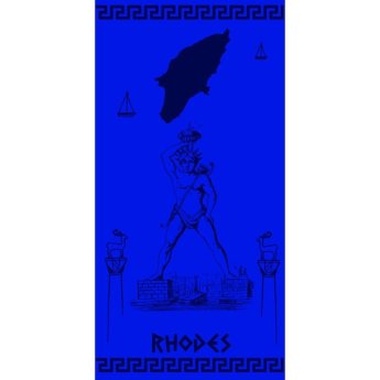 34160 ΠΕΤΣΕΤΑ PESTEMAL ΡΟΔΟΣ -90Χ180ΕΚ