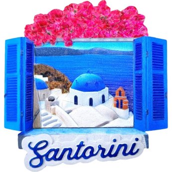 29574 ΜΑΓΝΗΤΑΚΙ ΠΑΡΑΘΥΡΟ ΣΑΝΤΟΡΙΝΗ -7.5Χ4.6ΕΚ -