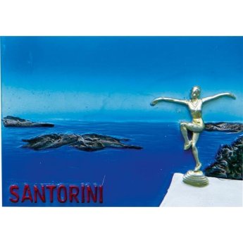 30816 ΠΙΝΑΚΑΣ ΜΙΝΙΑΤ. ΜΕ ΜΑΓΝΗΤΗ ΑΓΑΛΜΑΤΑΚΙ ΣΑΝΤΟΡΙΝΗ -57εκ -