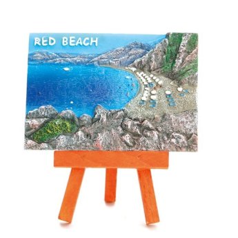 30725 ΠΙΝΑΚΑΣ ΜΙΝΙΑΤΟΥΡΑ ΣΕ ΚΑΒΑΛΕΤΟ RED BEACH ΠΑΡΑΛΙΑ 10Χ7ΕΚ