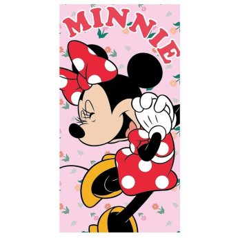42-3252 Πετσέτα Θαλάσσης Microfiber Minnie Κόκκινη 140x70cm