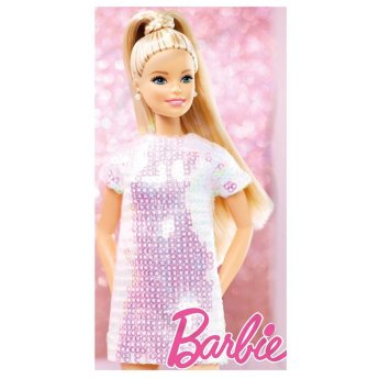 42-3227 Πετσέτα Θαλάσσης Microfiber Barbie 140x70cm