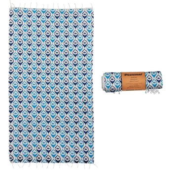 42-3174 Πετσέτα Θαλάσσης Pestemal Full Ματάκια -280g 90x180cm