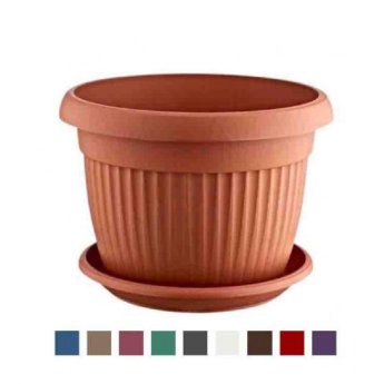 25cm- ΓΛΑΣΤΡΑ ΣΤΡΟΓΓΥΛΗ Φ25CM ΜΕ ΠΙΑΤΟ ΔΙΑΦΟΡΑ ΧΡΩΜΑΤΑ